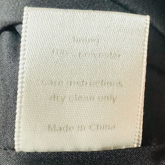 Slate & Willow Women's Blue Metallic Jacquard Crew Neckline Mini Dress Size 8 - Picture 11 of 11